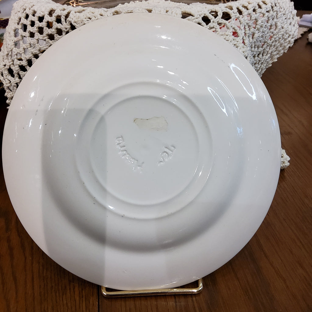Blue & White  Decorative Plate - Windmill scene
