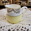 Vintage Crown Dorset Milk jug - Yellow & Gold Gilded