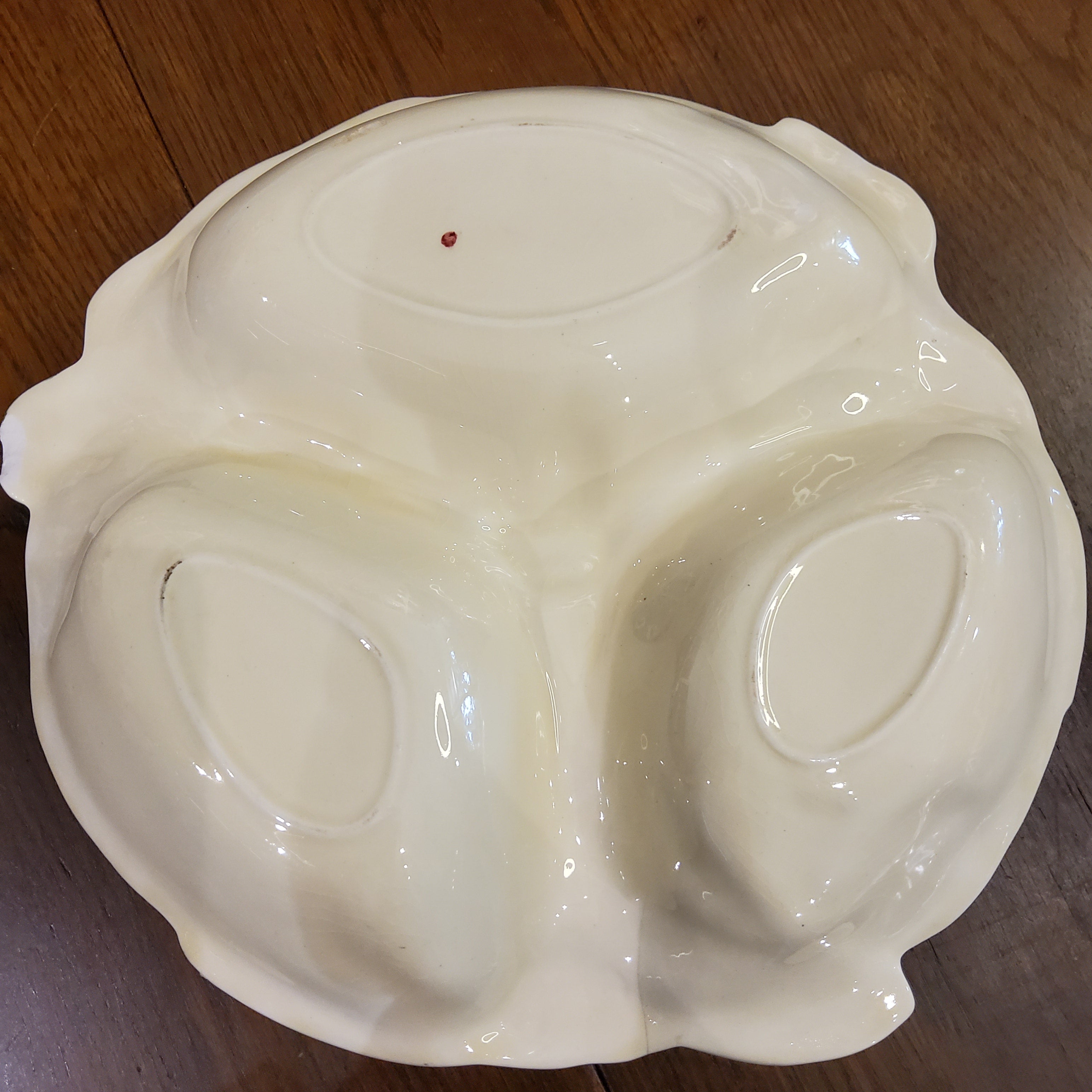 Hand-painted Irish Divided Dish