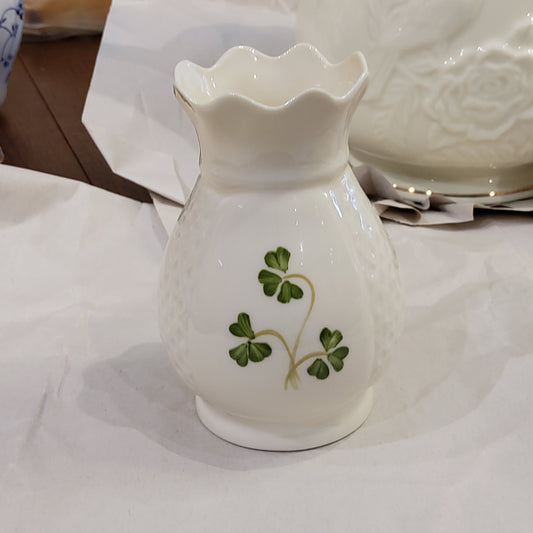 Donegal Parian China Shamrock Vase