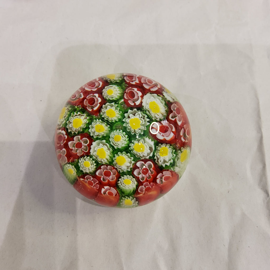 Murano Millefiori Papwerweight