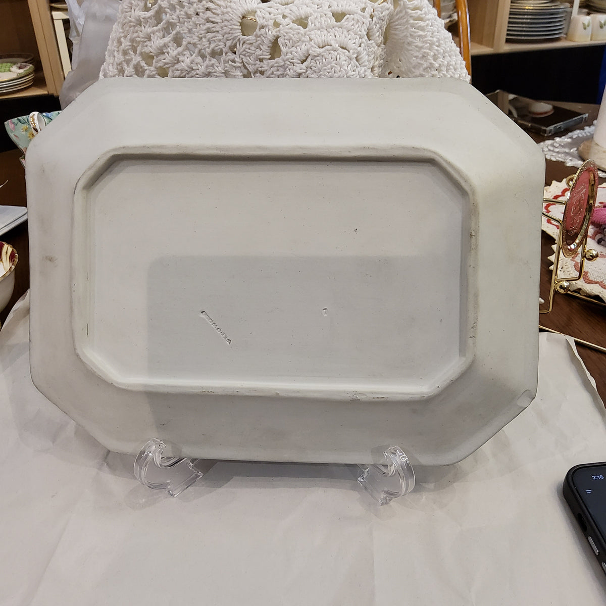 Wedgwood Blue Jasperware Rectangular Tray
