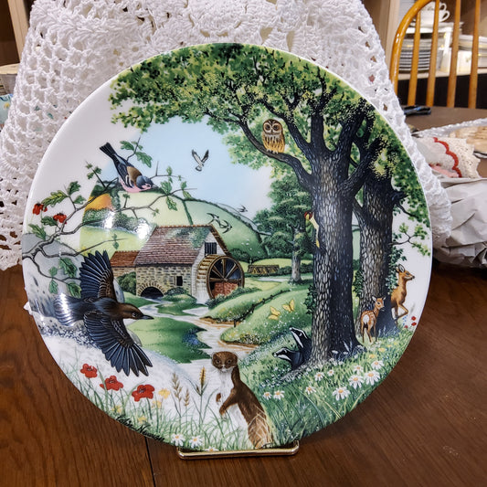 Wedgwood The Mill Stream Plate 1990