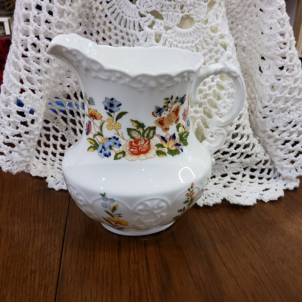 Aynsley Cottage Garden Bone China Jug