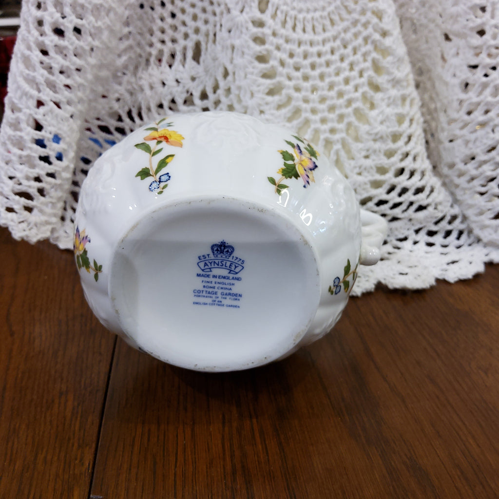 Aynsley Cottage Garden Bone China Jug