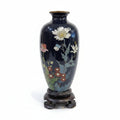 Japanese Cloisonné Enamel Vase on Stand - Meiji Era - 1868–1912