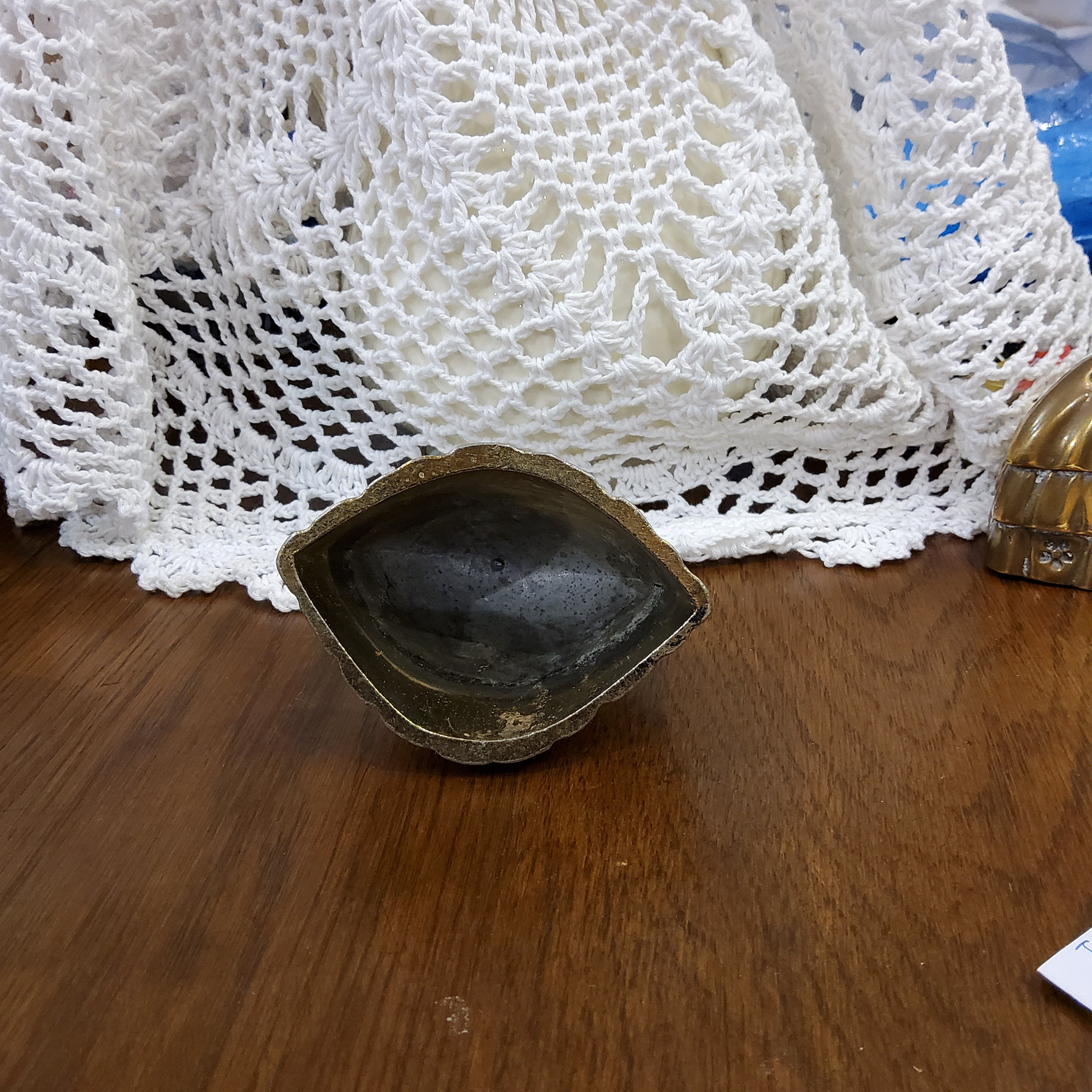 Victorian Style Cast Metal Lady Bell