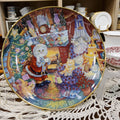 Limited Edition Collector Plate - Not a creature was Purring