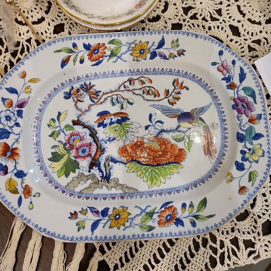 Mason's Ironstone Oval Serving Platter