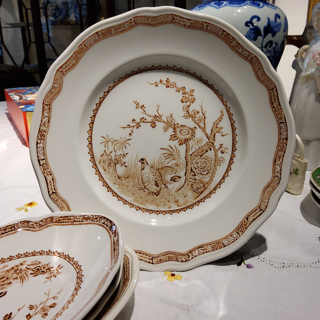 Assorted Quail Series Breakfast Plate (22.5cm)