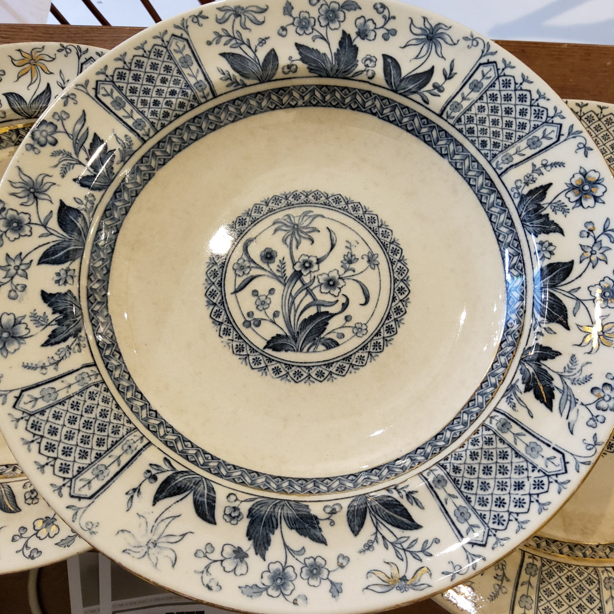 SH Norman 1890 Ironstone Big Bowl