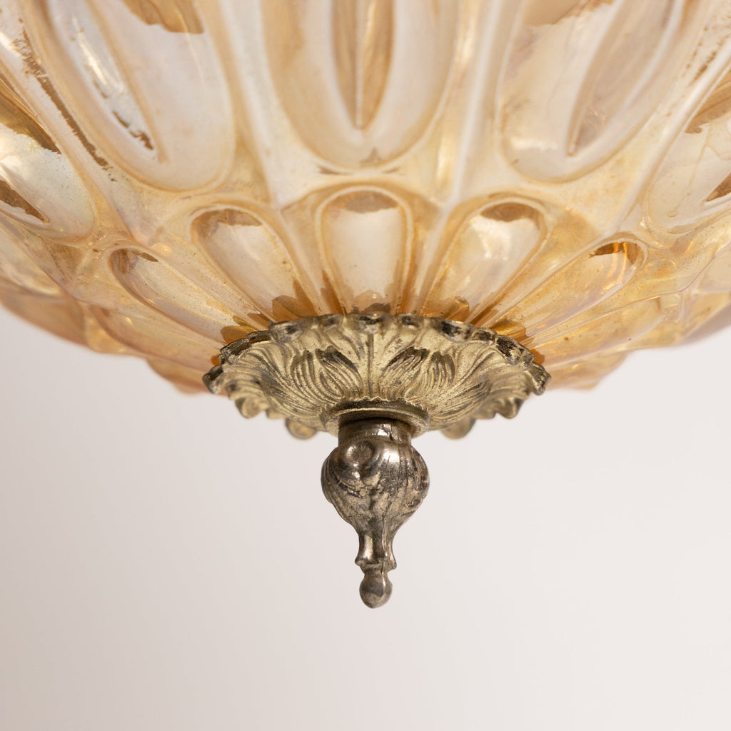 New Arrival ! .1960s Glashutte Limburg Bubble Pendant Lamp