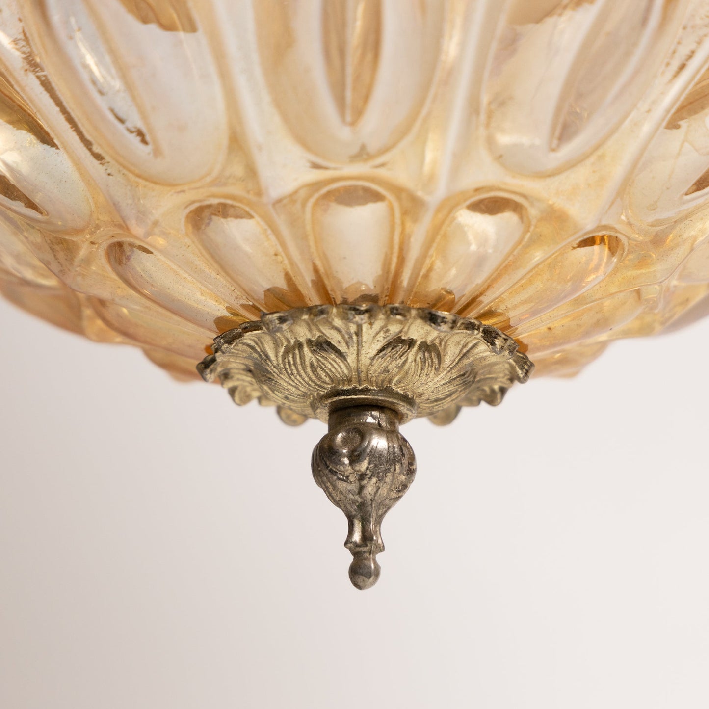New Arrival ! .1960s Glashutte Limburg Bubble Pendant Lamp