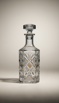 Victorian Hand-Cut Crystal Decanter
