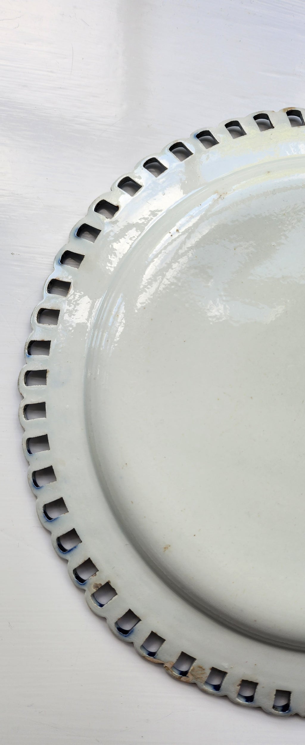 Rare Devenport 1830 Blue and White plate