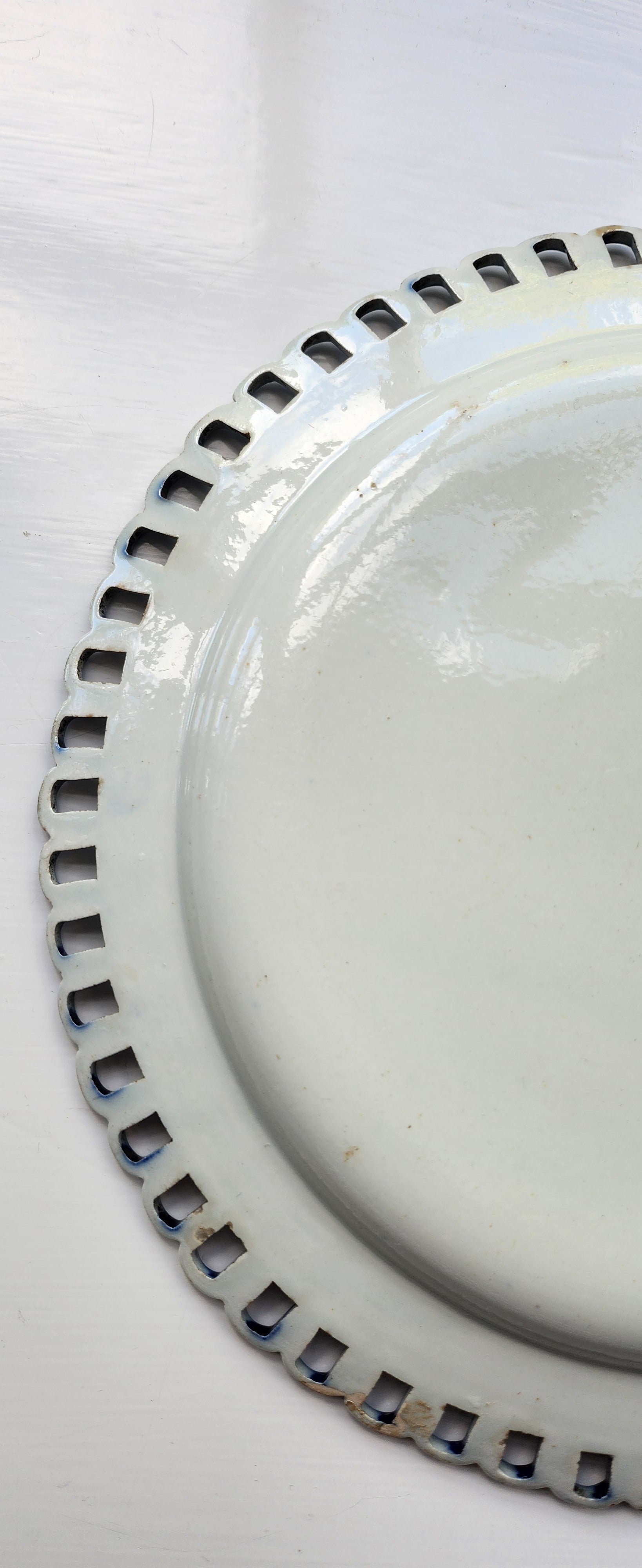 Rare Devenport 1830 Blue and White plate
