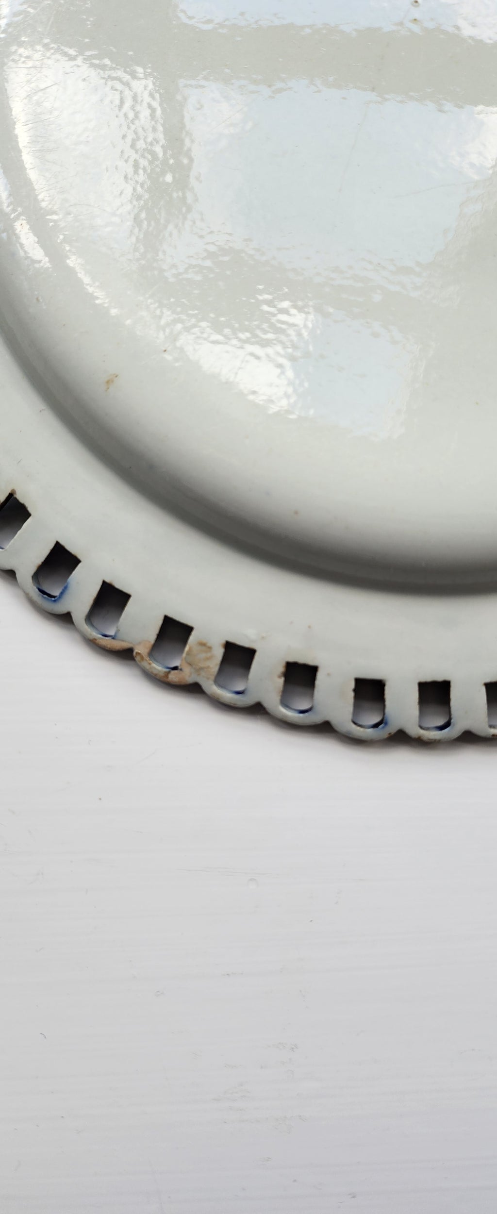 Rare Devenport 1830 Blue and White plate