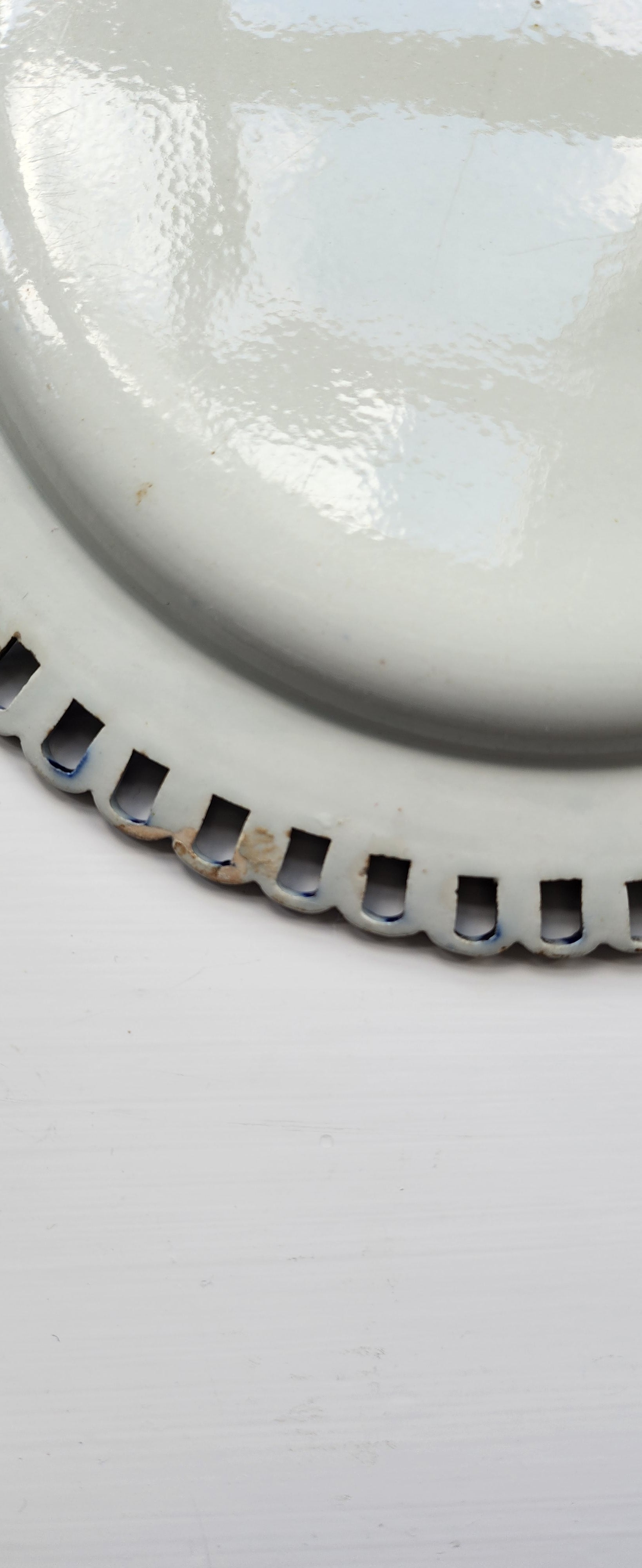 Rare Devenport 1830 Blue and White plate