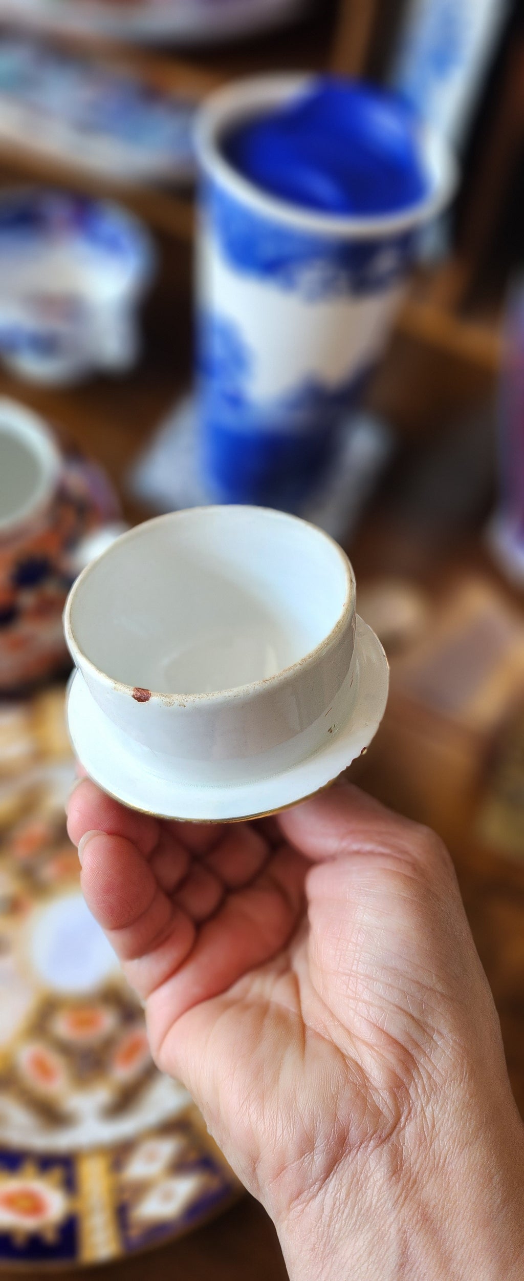 Antique Booths imari handpainted teapot
