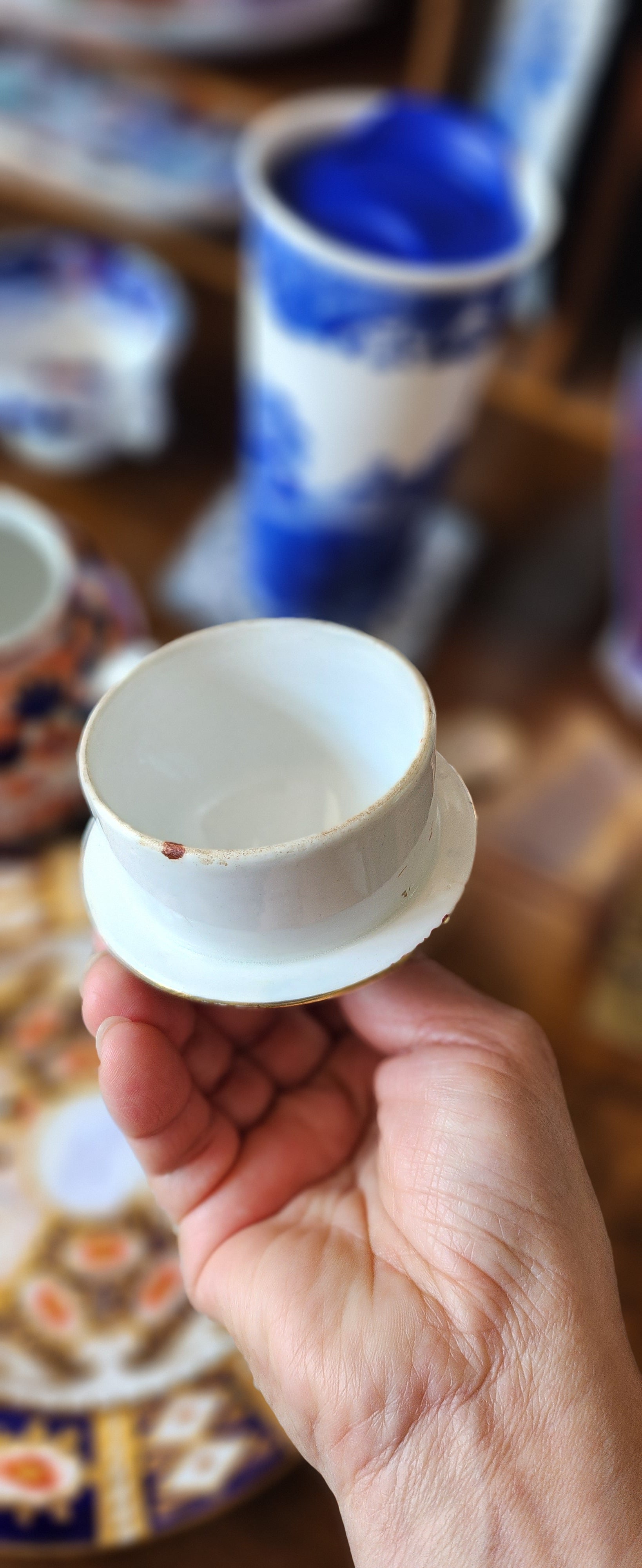 Antique Booths imari handpainted teapot