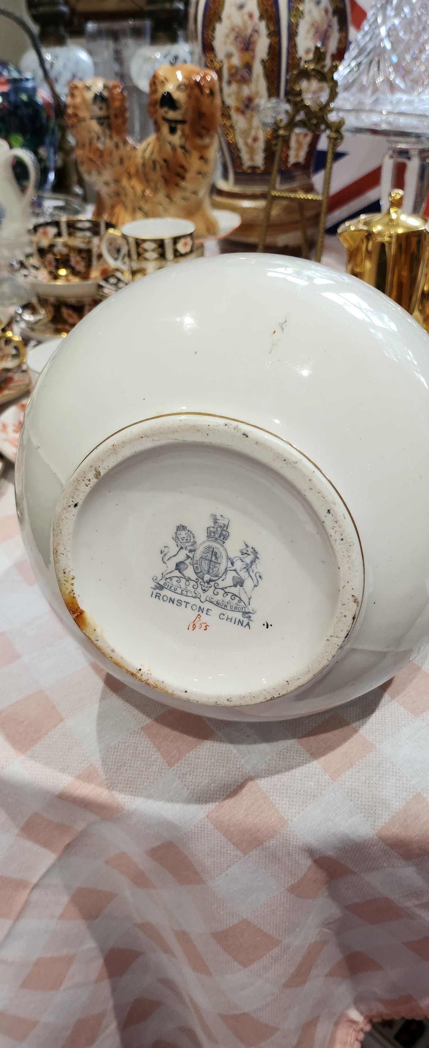 Victorian big jug and bowl