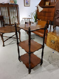 Victorian 3 tier Rosewood  sidetable