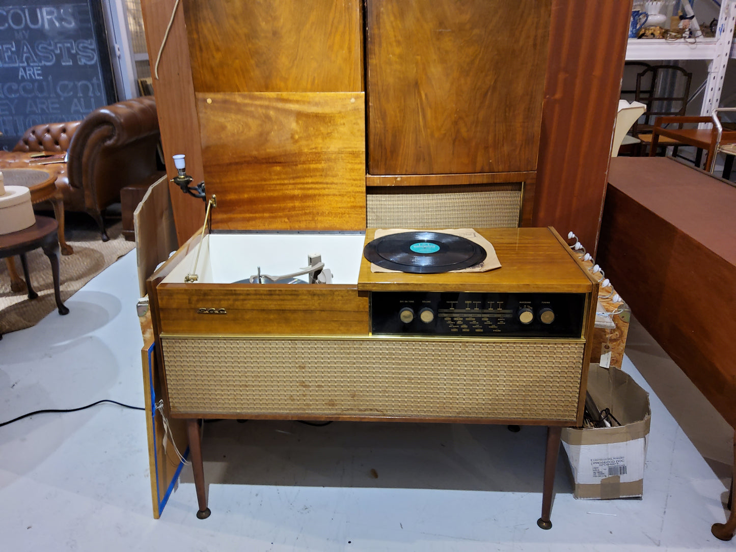 Mid century  G.E.C Radiogram G985