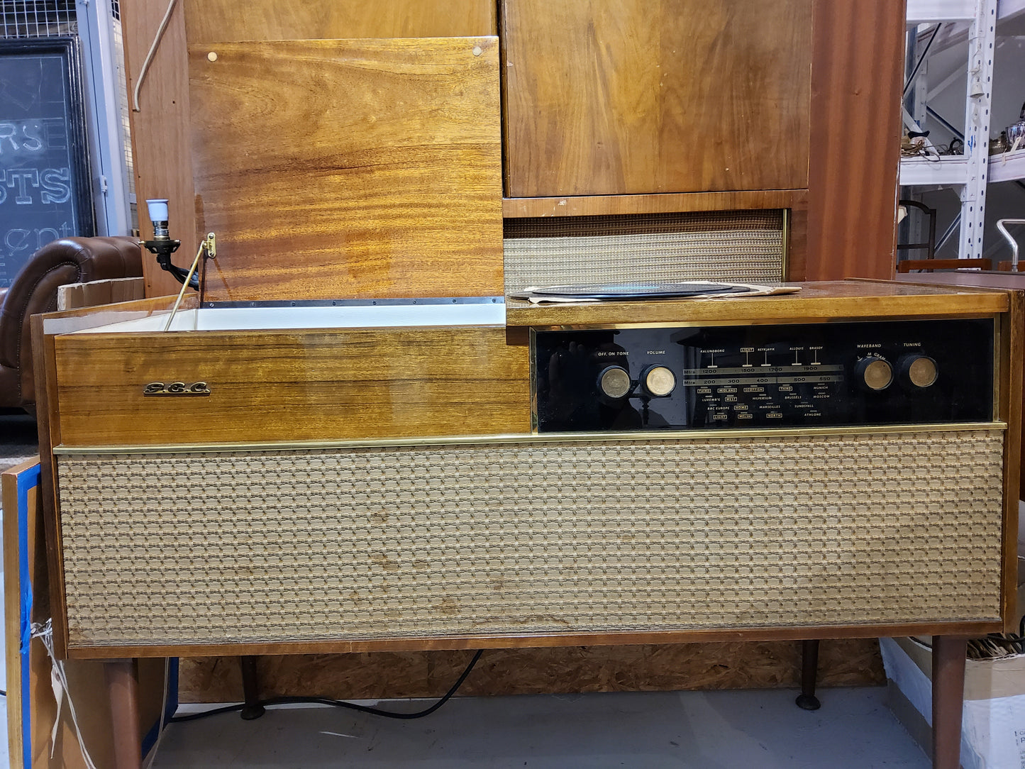 Mid century  G.E.C Radiogram G985