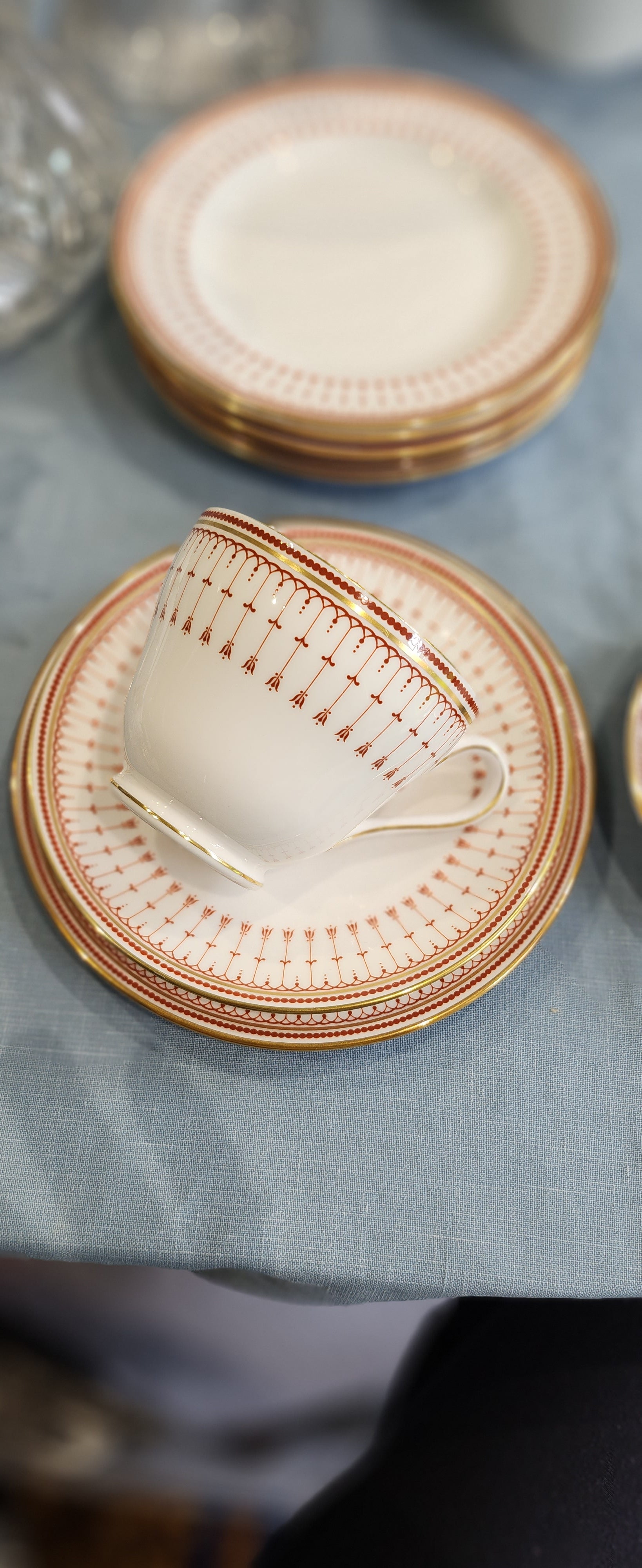 Rare Spode period design tea set