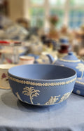 Wedgwood Jasperware light blue big fruit bowl