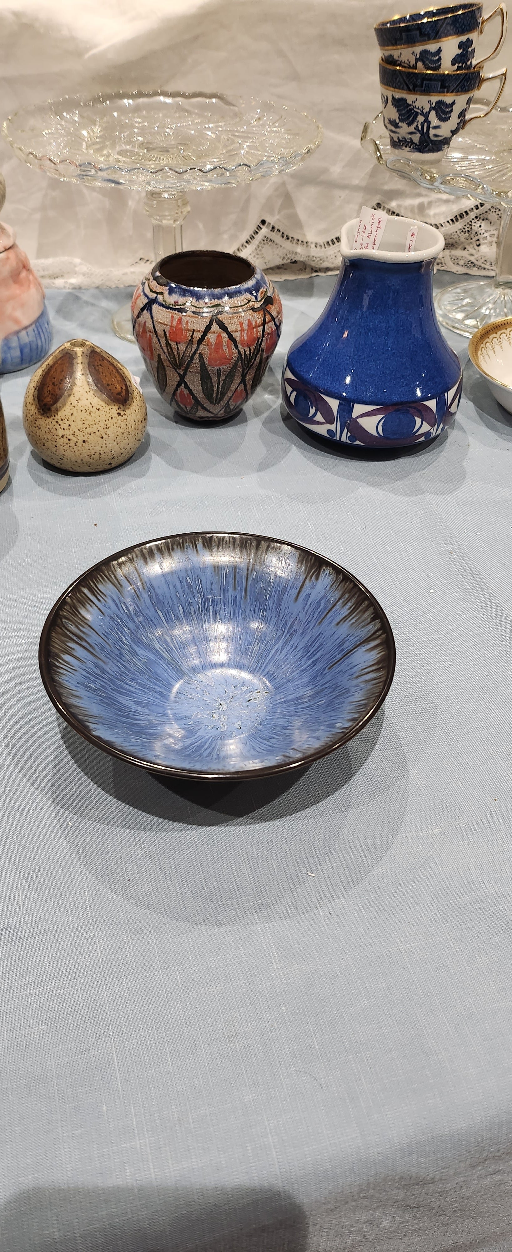 Beautiful Bowl by England potter C D Nowell 1950