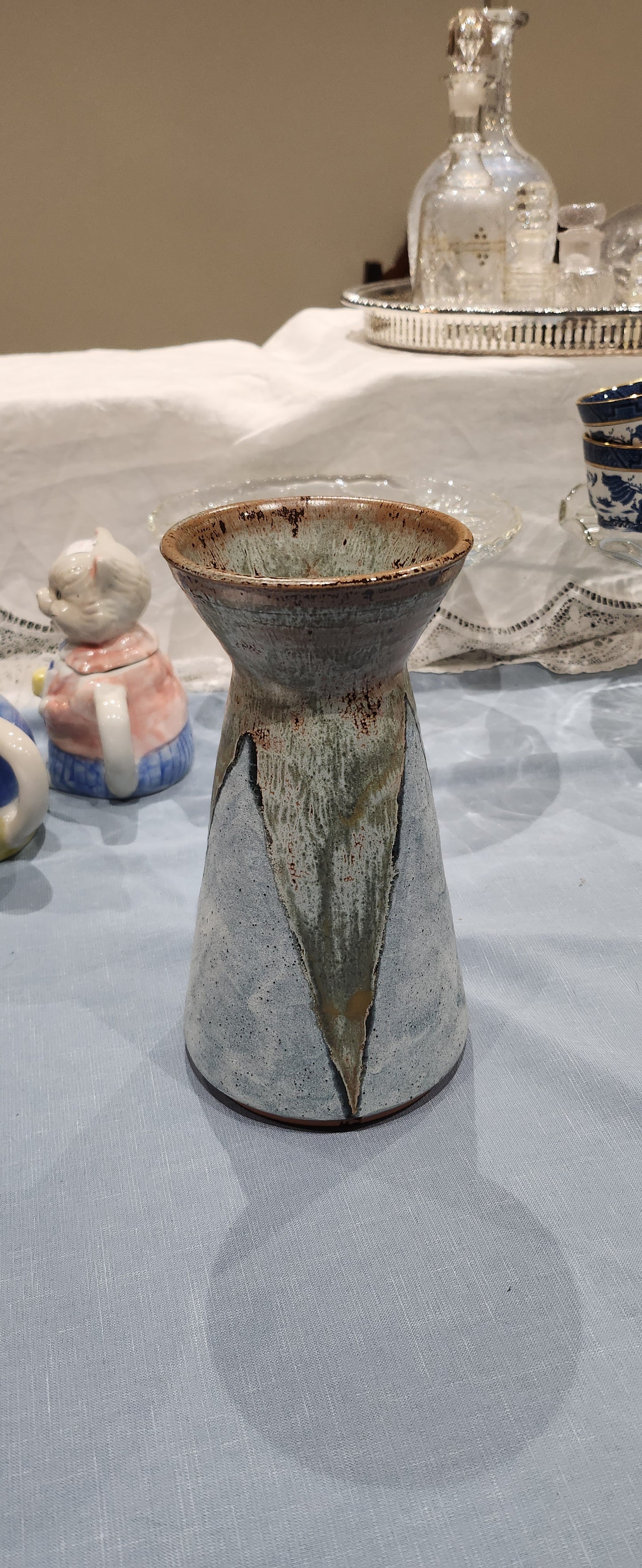 Lovely handmade vase by Pauline Paterson.