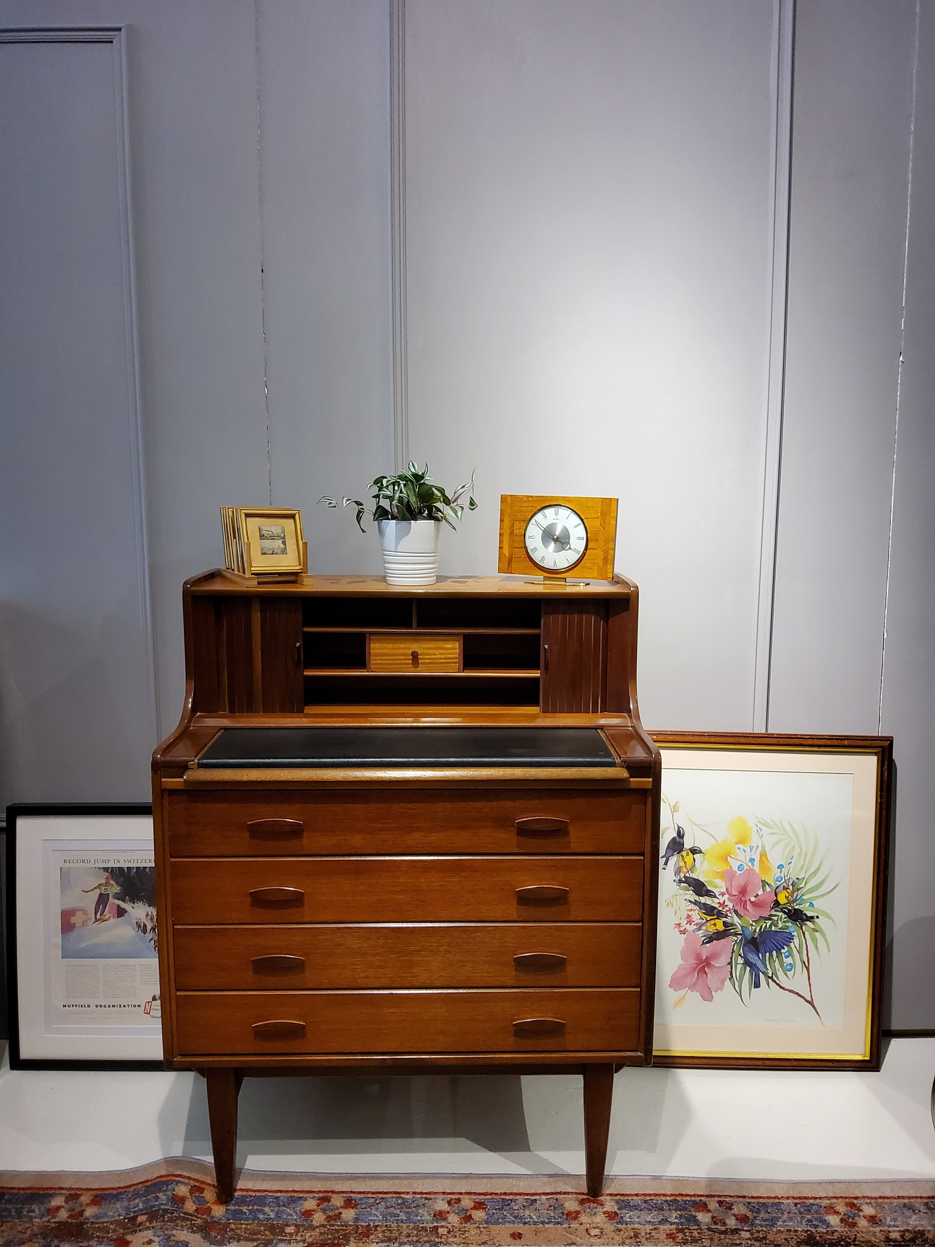 Antiques Writing Tabble Drawer