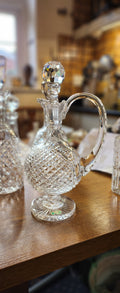 Waterford mastercut 1970 Claret Crystal decanter with handle