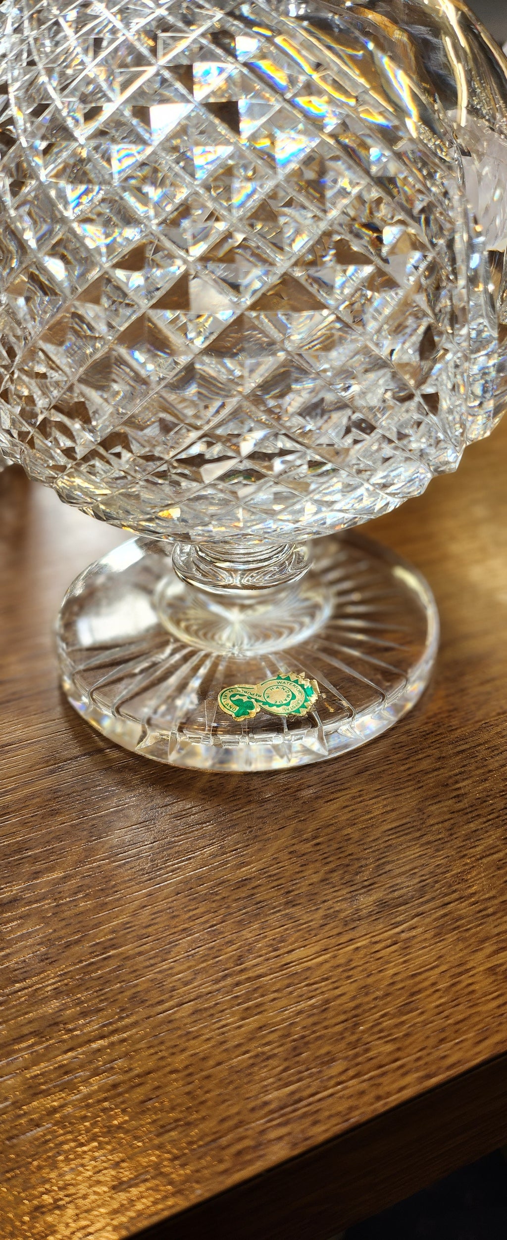 Waterford mastercut 1970 Claret Crystal decanter with handle