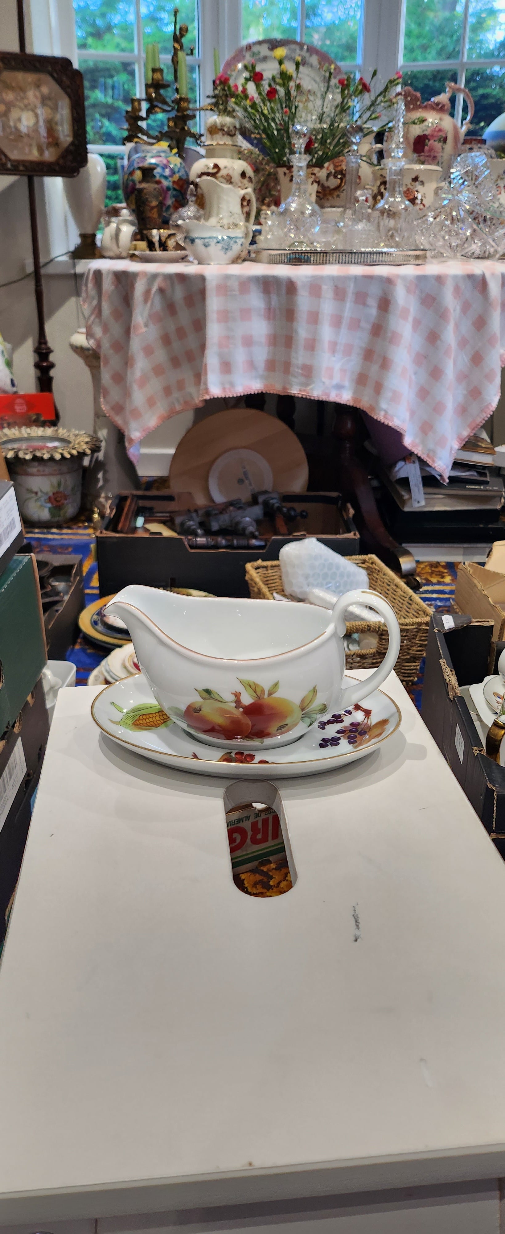 Lovely Royal Worcester Fine porcelain gravy bowl