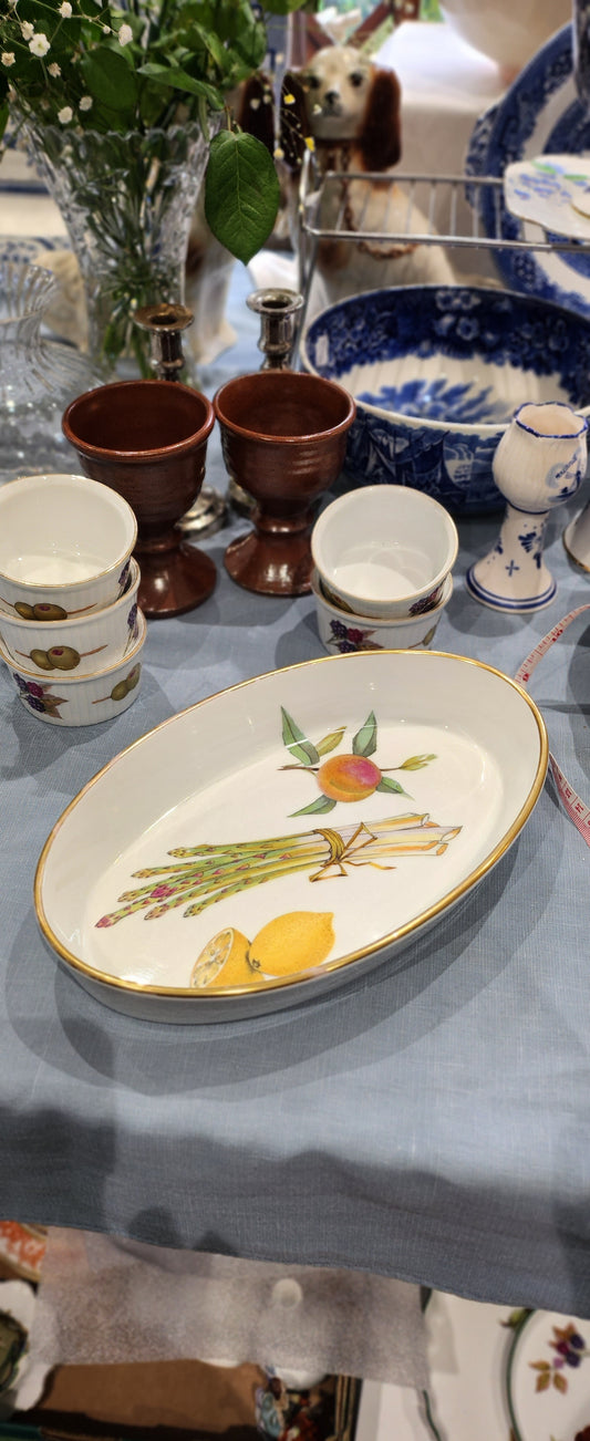 Royal Worcester Oven to tableware serving dish - Asparagus