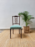 English Antique Inlaid Mahogany Chair