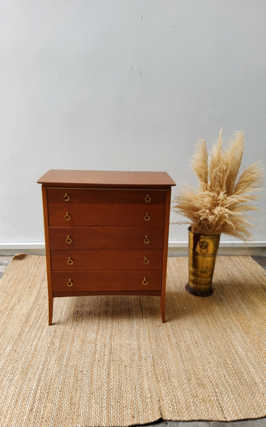 Vintage mid-century teak Chest of drawer