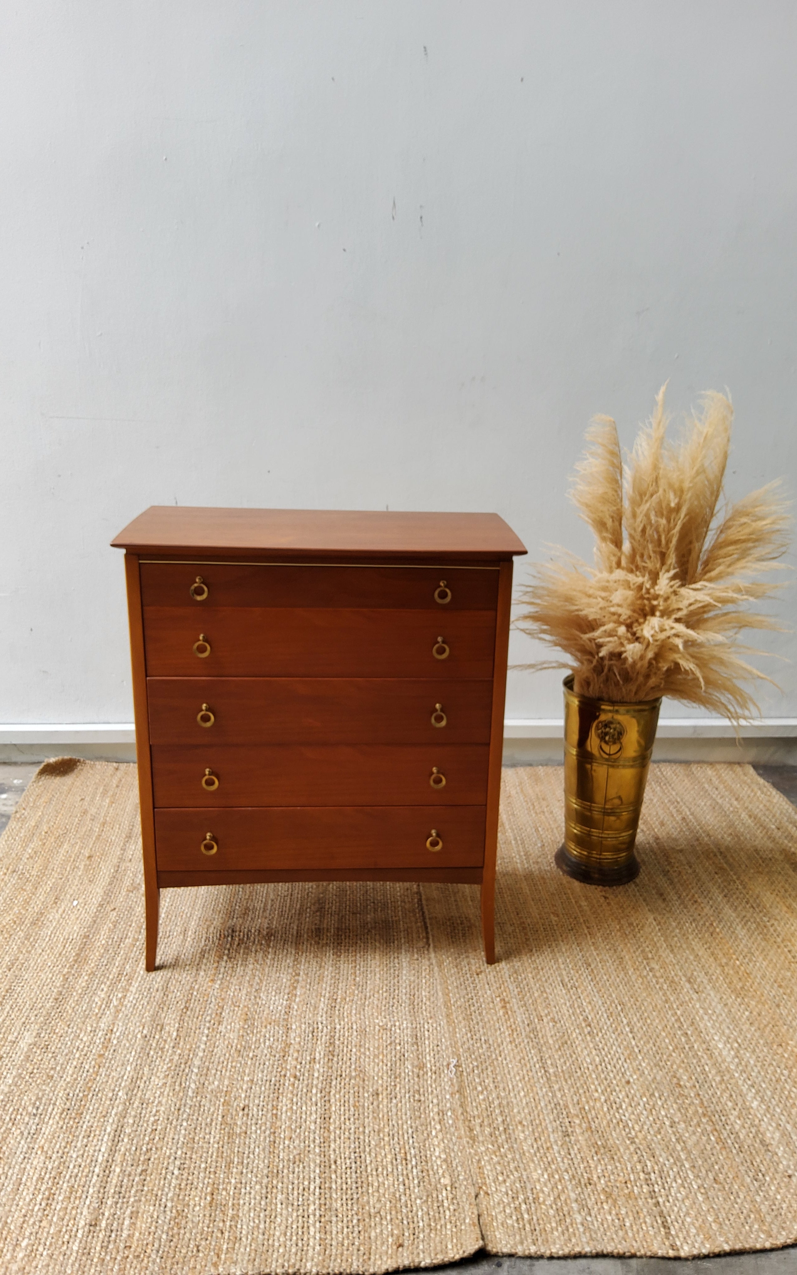 Vintage mid-century teak Chest of drawer