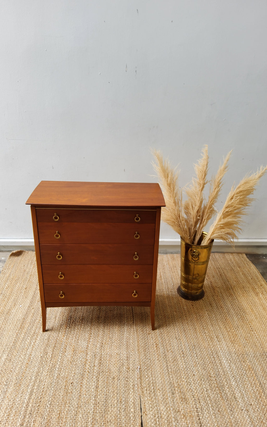 Vintage mid-century teak Chest of drawer