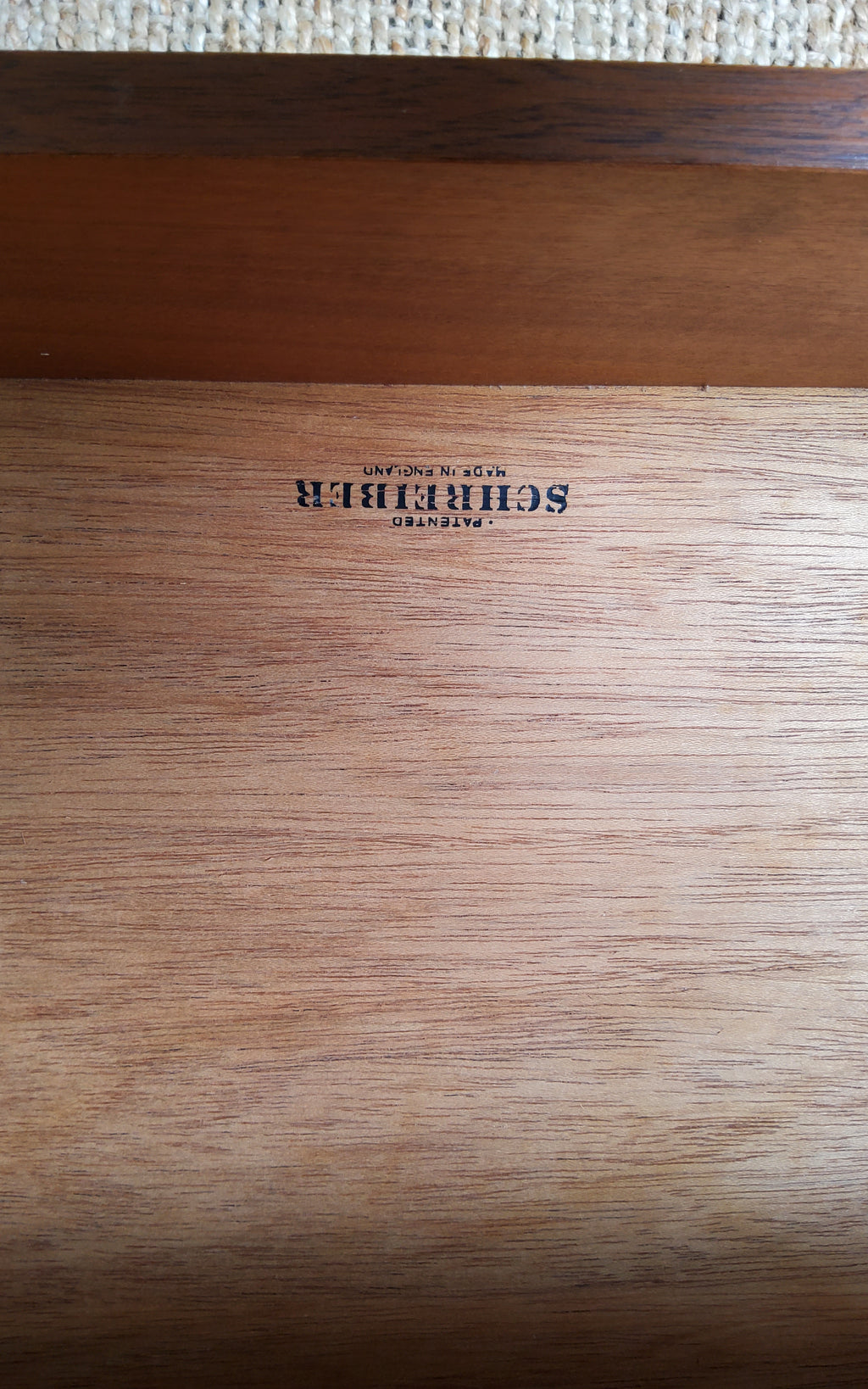 Mid century 1960 SCHRIEBER TEAK CHEST OF 6 DRAWERS