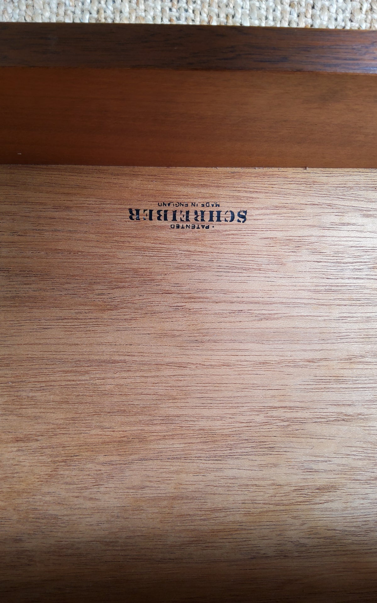 Mid century 1960 SCHRIEBER TEAK CHEST OF 6 DRAWERS