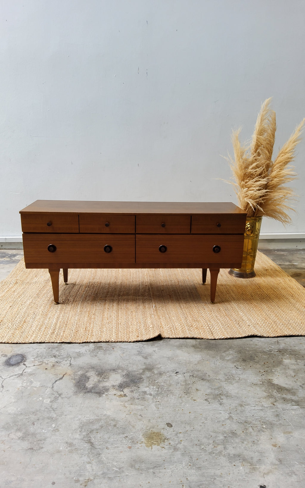 Mid century Teak wood side board 1950