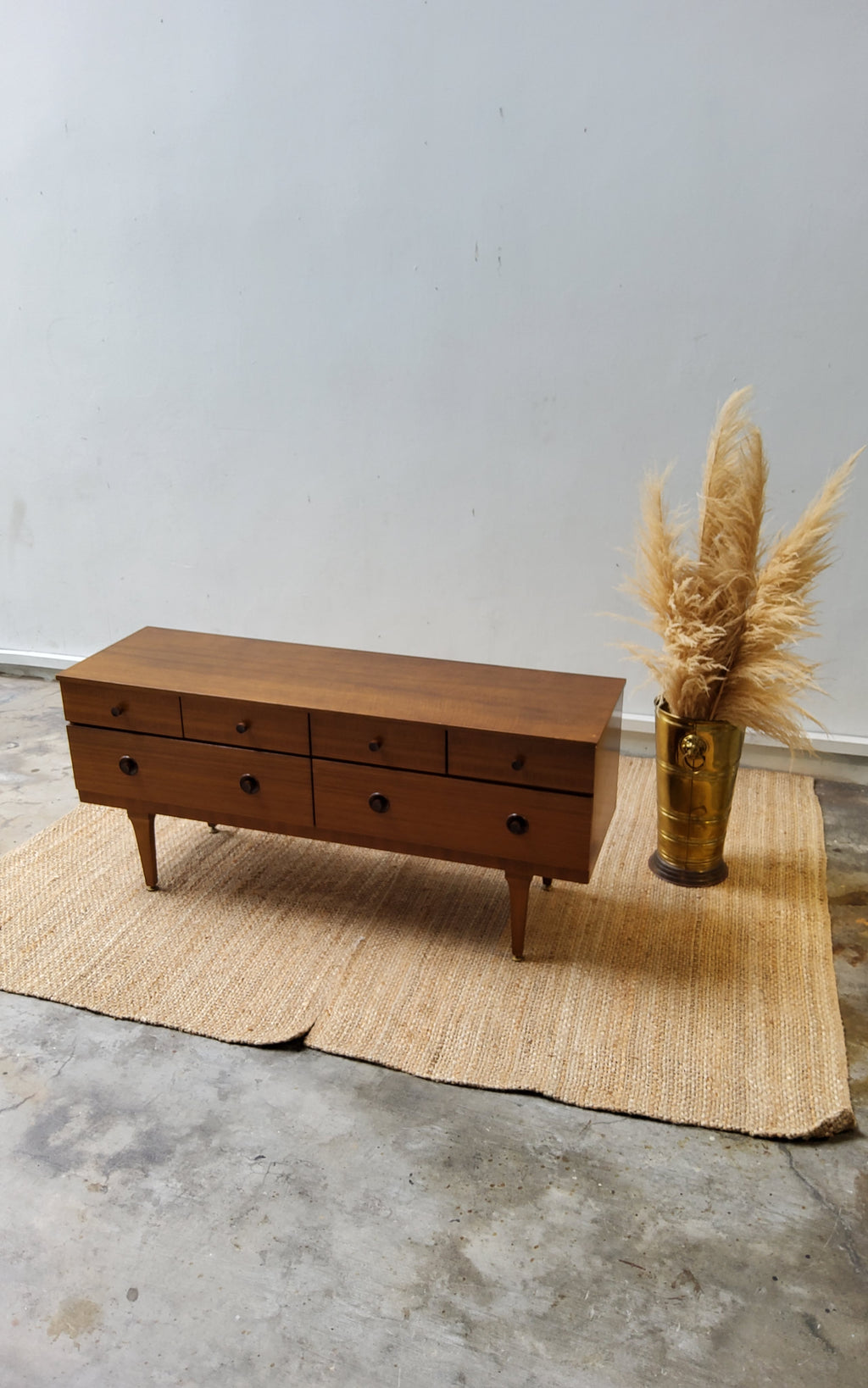 Mid century Teak wood side board 1950