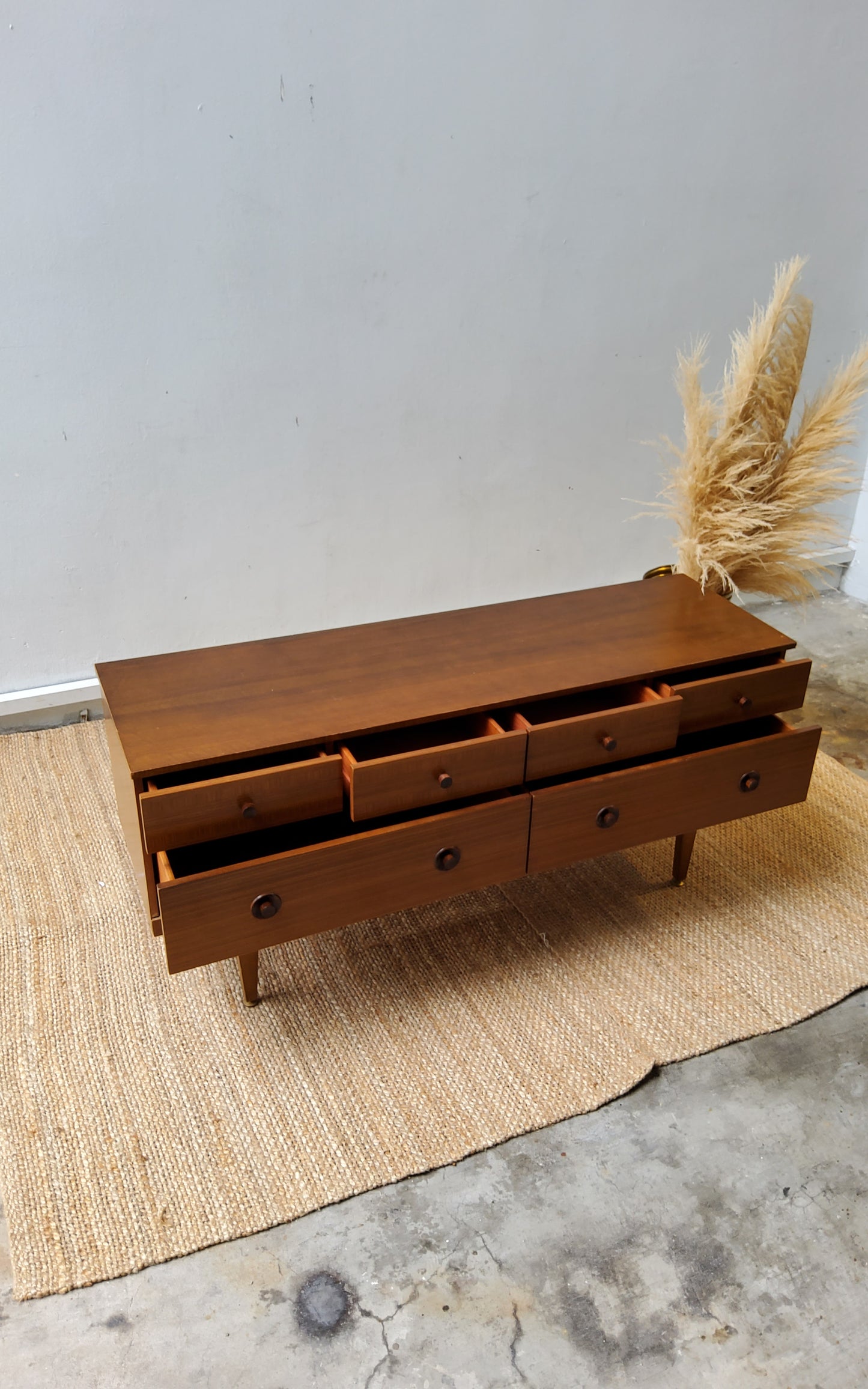 Mid century Teak wood side board 1950