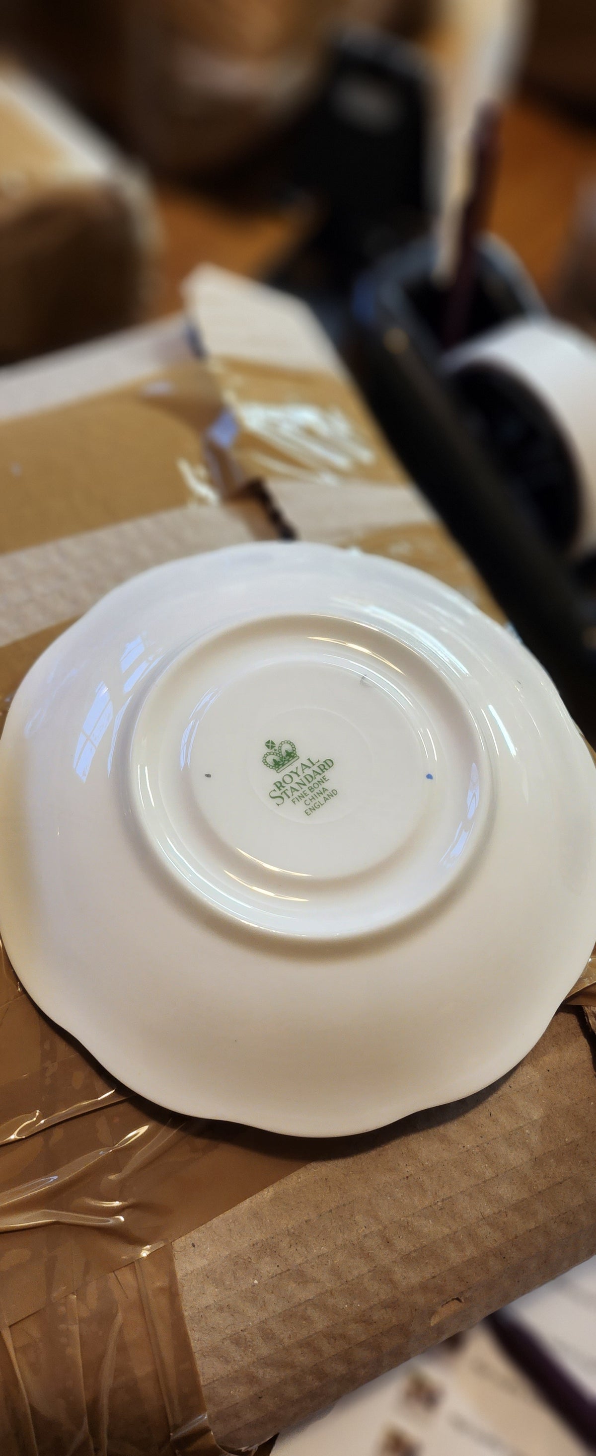 Vintage Royal Standard tea set trio