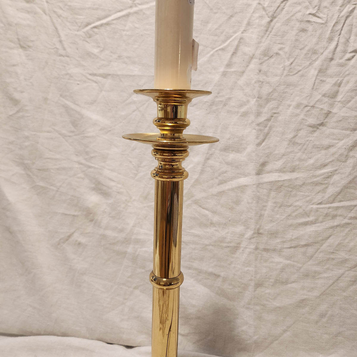 Regency brass table lamp