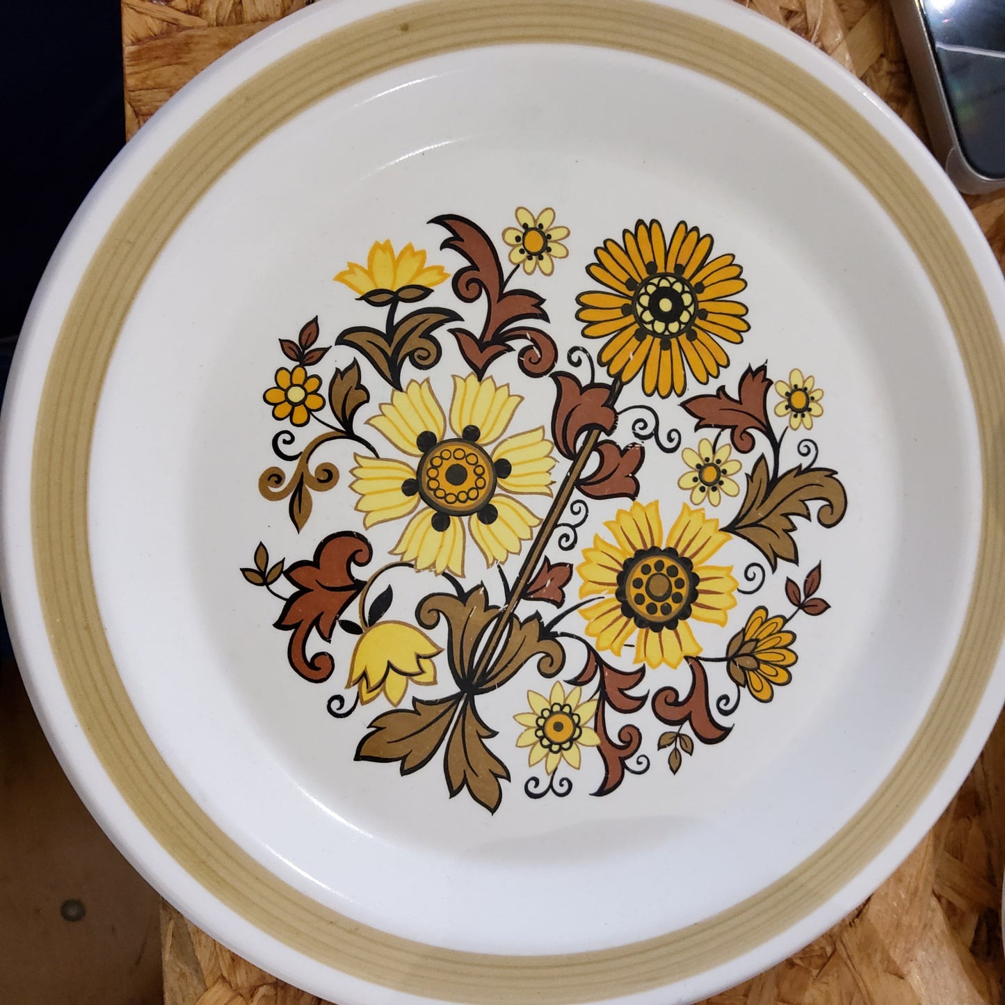 Sunflower big plate