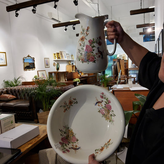 Empire Work water jug and bowl